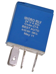 Micro Relay 4 Pin ( 27A )