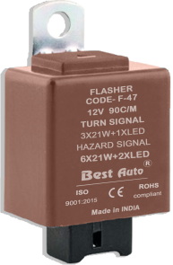 Flasher Dual Relay- Eicher Canter ( F-47 )